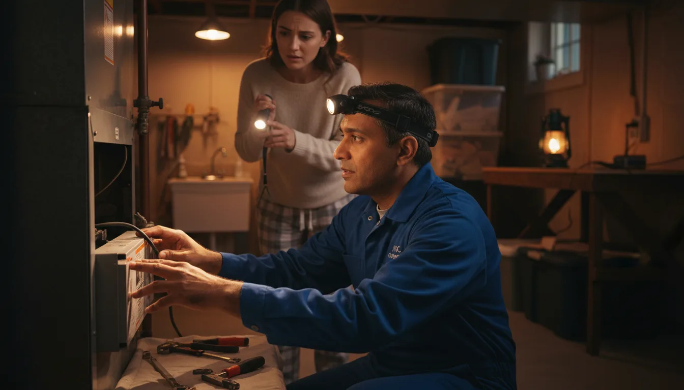 Emergency HVAC Repair in Oak Park, MN near me · HVAC